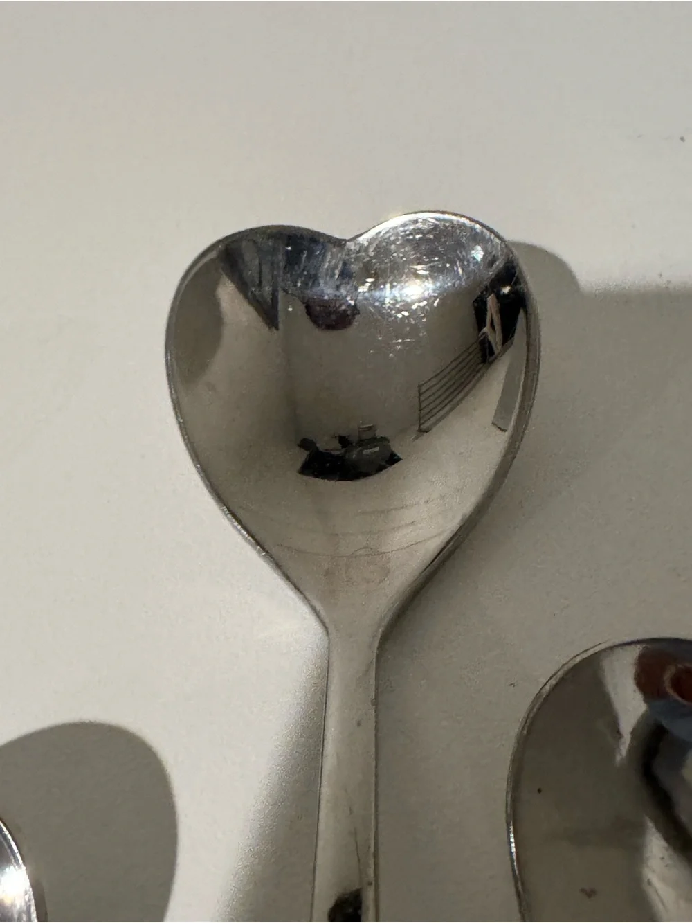 Heart teaspoons from Alessi